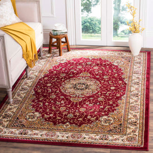 Safavieh Lyndhurst Rug Collection LNH329C - Red / Ivory