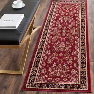 Safavieh Lyndhurst Rug Collection LNH331B - Red / Black