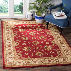Safavieh Lyndhurst Rug Collection LNH553-4012 - Red / Ivory