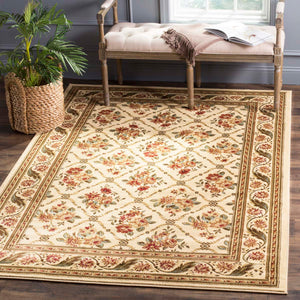Safavieh Lyndhurst Rug Collection LNH556-1212 - Ivory / Ivory