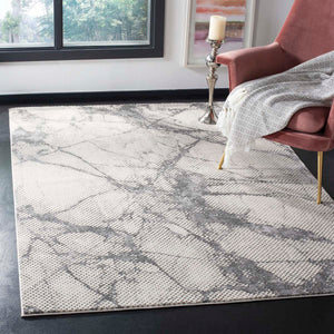 Safavieh Lurex 100 Rug Collection LUR187A - Ivory / Grey