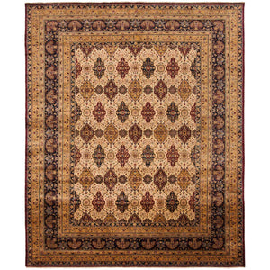 Safavieh Lavar Rug Collection LV14A - Ivory / Navy