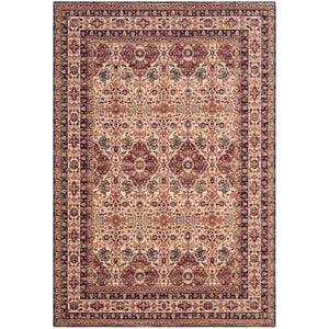 Safavieh Lavar Kerman Rug Collection Lvk602A Cream Navy