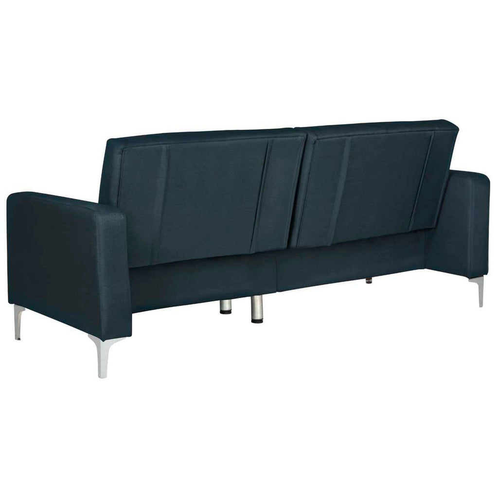 Safavieh Soho Tufted Foldable Sofa Bed - Navy