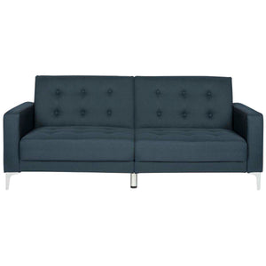 Soho Tufted Foldable Sofa Bed - Navy |  Safaveh - LVS2000C