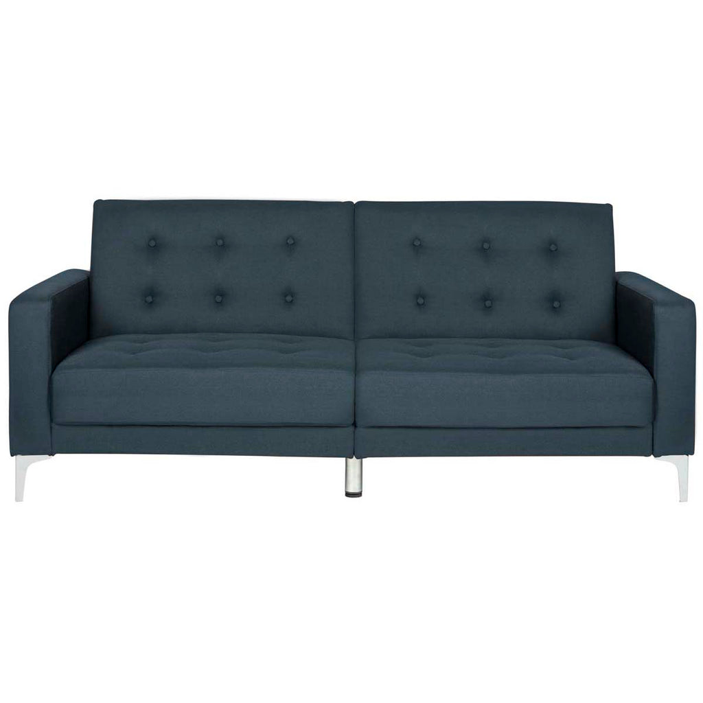 Safavieh Soho Tufted Foldable Sofa Bed - Navy