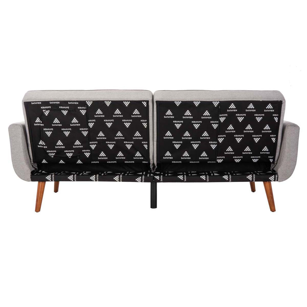 Safavieh Bushwick Foldable Futon Bed - Grey / Brown