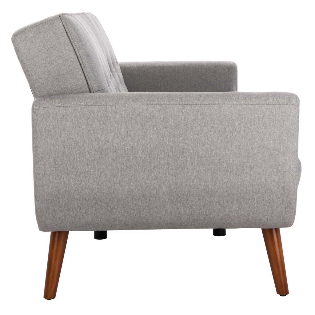 Safavieh Bushwick Foldable Futon Bed - Grey / Brown