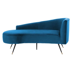 Safavieh Evangeline Parisian Settee - Navy / Black