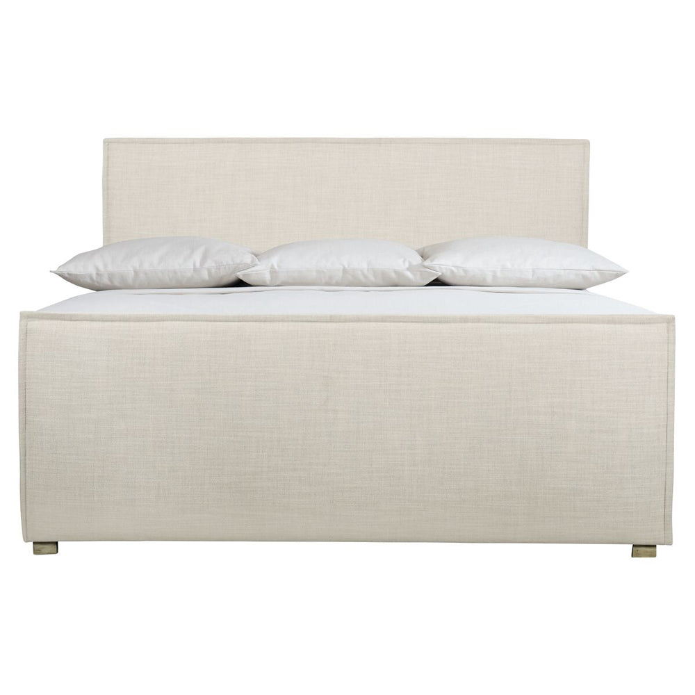 Sawyer Upholstered Queen Bed / rails With Flanged Edges || Bernhardt Furniture - 