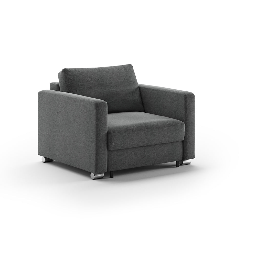 Fantasy Cot Chair Sleeper  | Luonto Furniture - Fun 481 - 217/6 Chrome