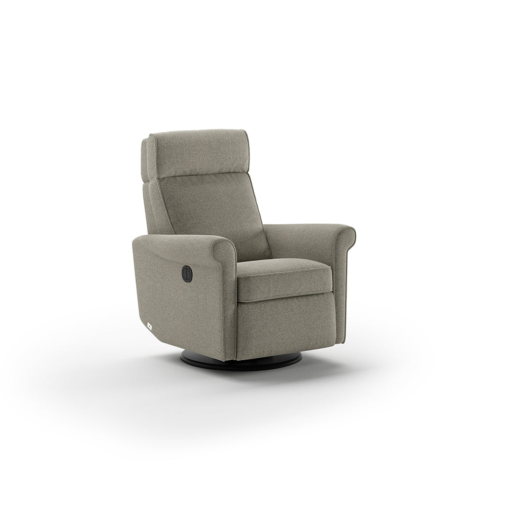 Rolled Recliner  | Luonto Furniture - Power & Battery - Rene 03