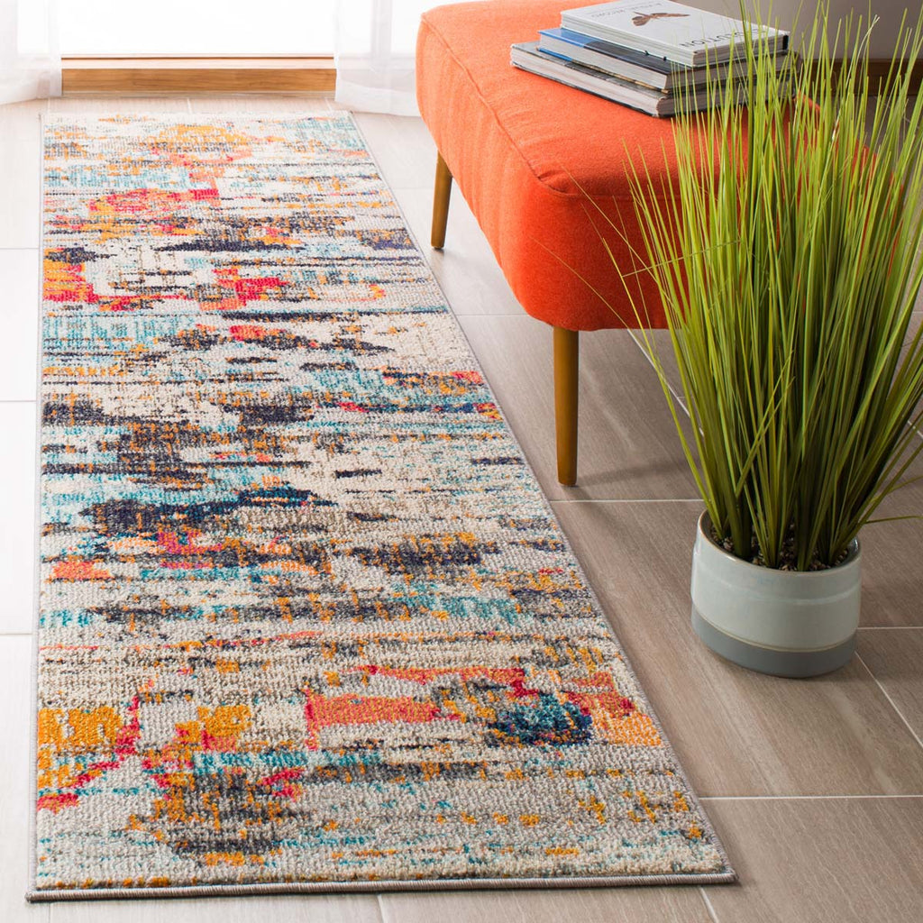 Safavieh Madison 400 Rug Collection MAD419C - Ivory / Multi