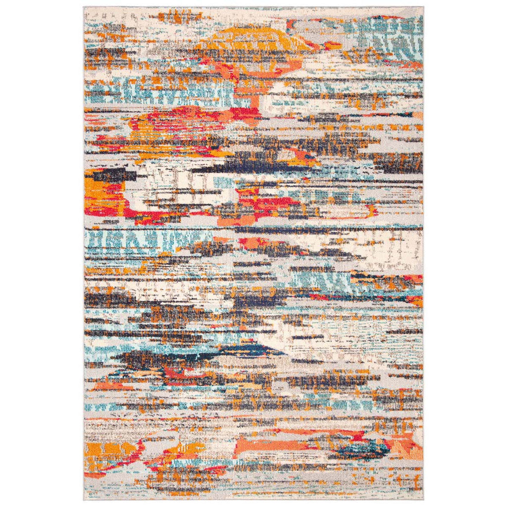 Safavieh Madison 400 Rug Collection MAD419C - Ivory / Multi