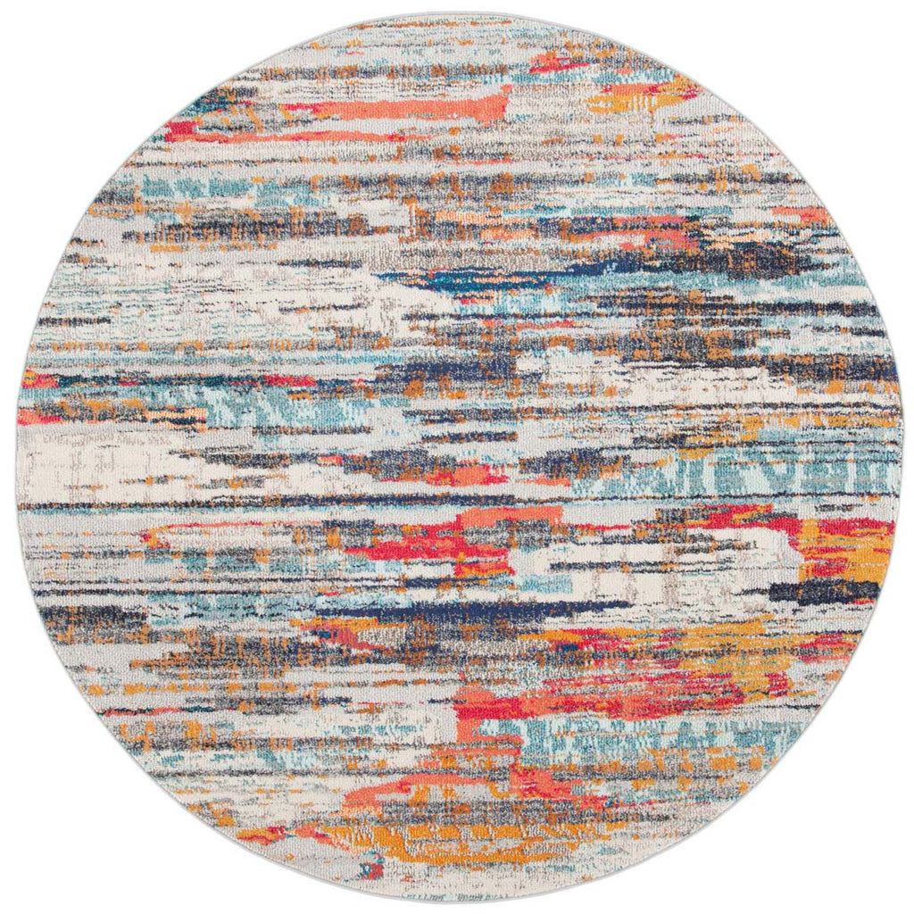 Safavieh Madison 400 Rug Collection MAD419C - Ivory / Multi