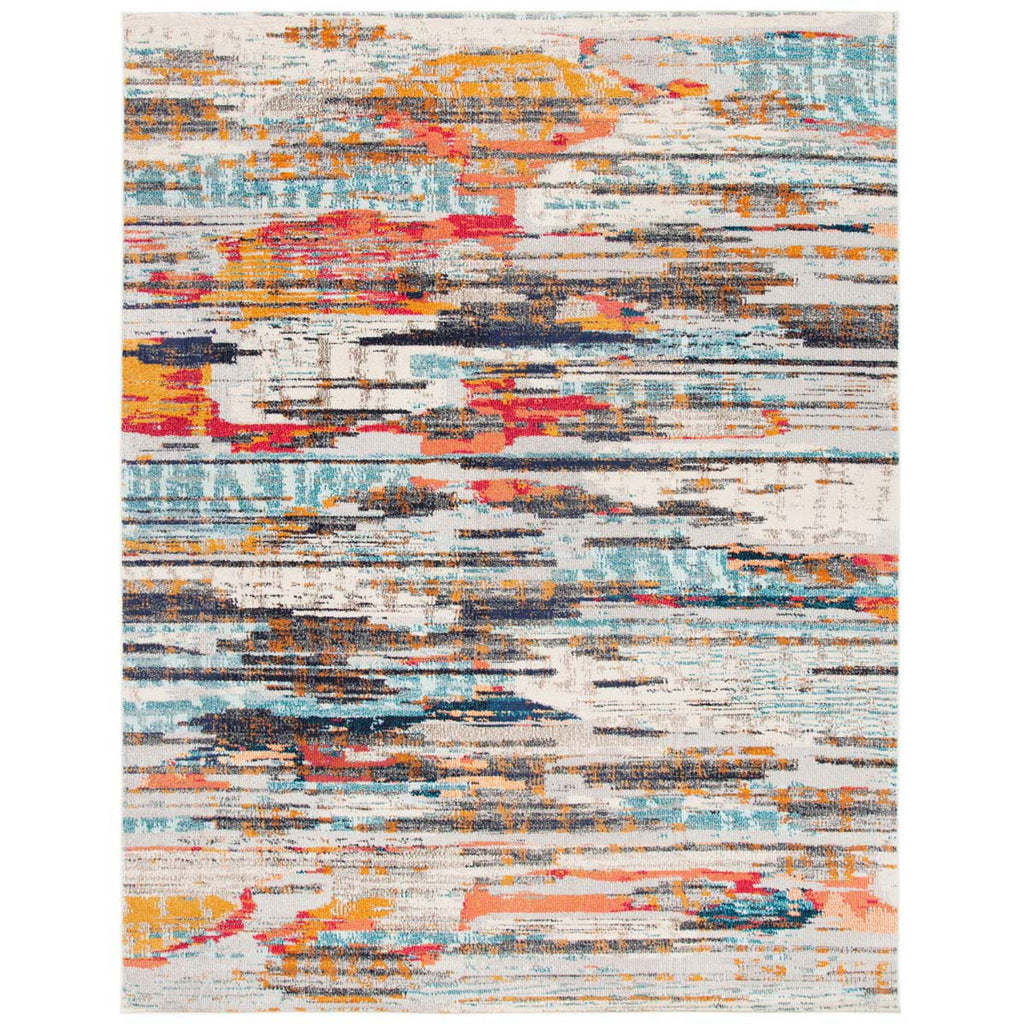 Safavieh Madison 400 Rug Collection MAD419C - Ivory / Multi
