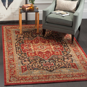 Safavieh Mahal Rug Collection MAH625D - Red / Red
