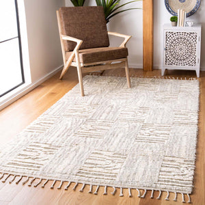 Safavieh Manhattan Rug Collection MAN464F - Ivory / Grey