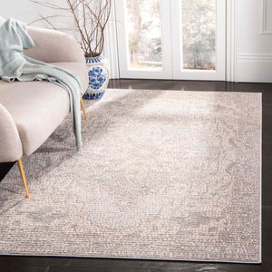 Safavieh Marseille 400 Rug Collection MAR412G - Silver / Ivory