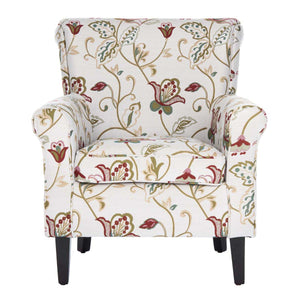Safavieh Hazina Club Chair - Red / White