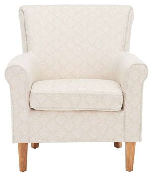 Safavieh Hazina Club Chair - Beige Flower