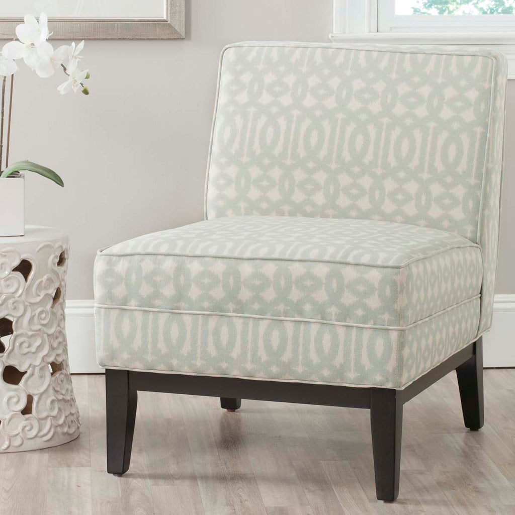 Safavieh Armond Chair - Silver / Cream