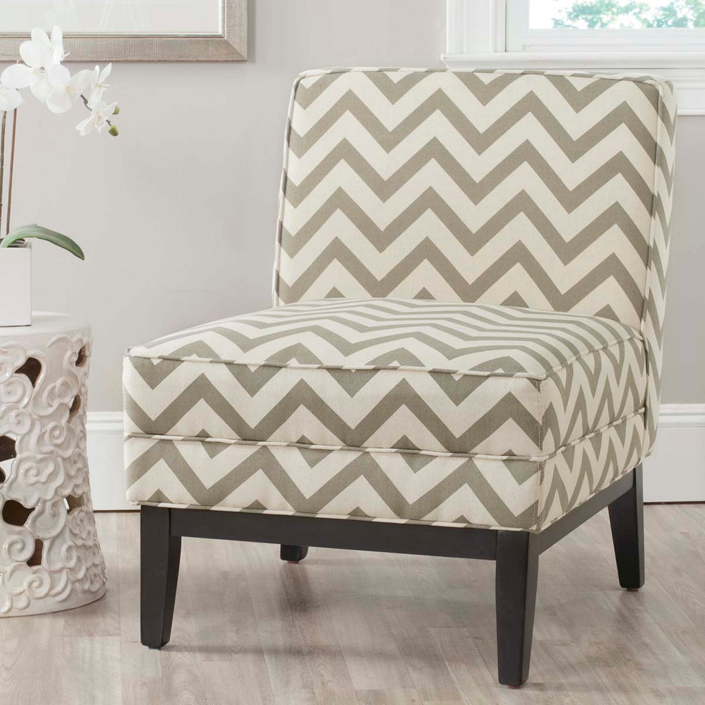 Safavieh Armond Chair - Grey/white