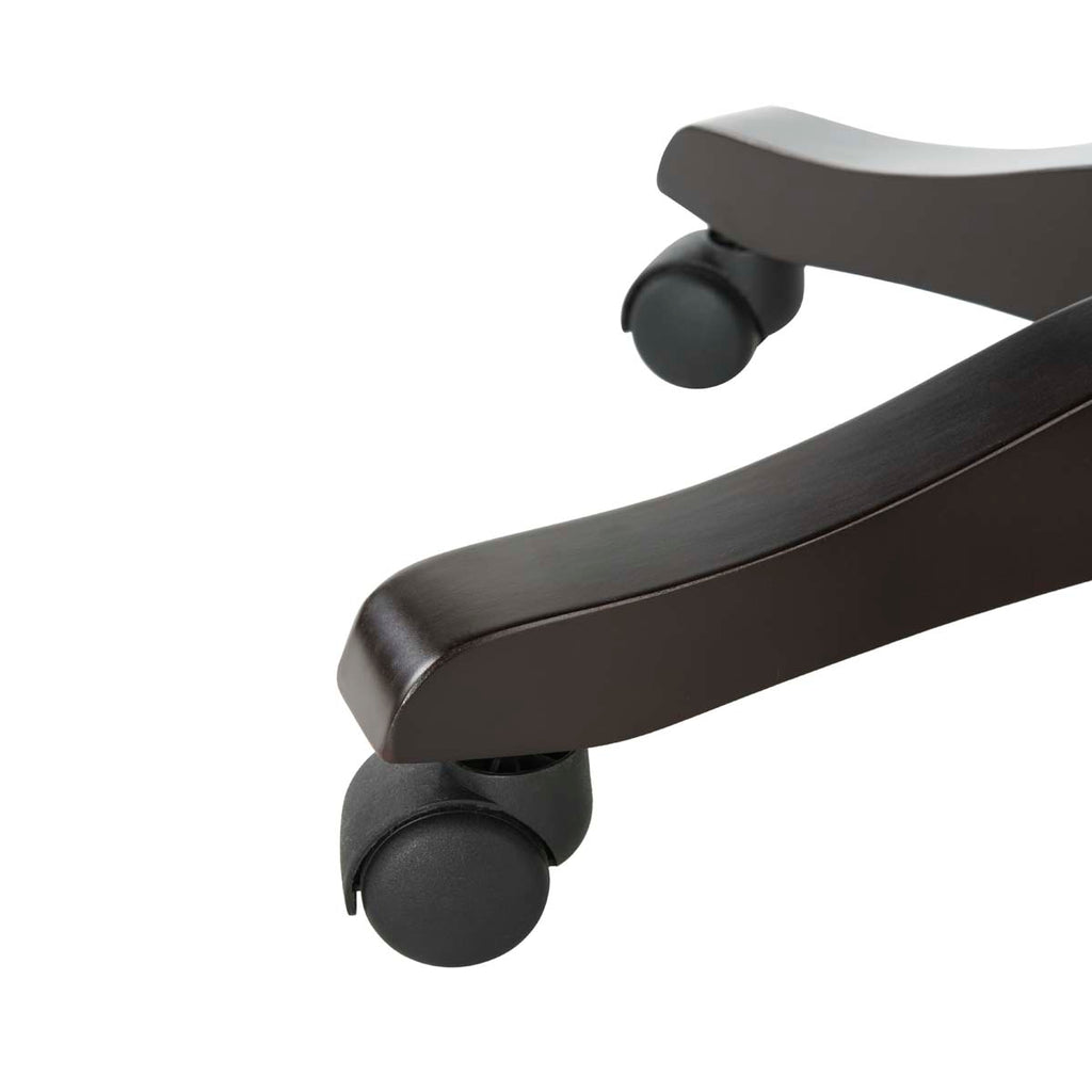 Safavieh Soho Tufted Linen Swivel Desk Chair - Light Blue