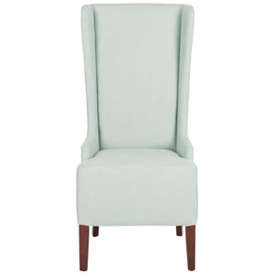 Safavieh Becall 20''H Linen Dining Chair - Seafoam / Green