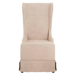 Safavieh Becall 20''H Linen Dining Chair - Hemp