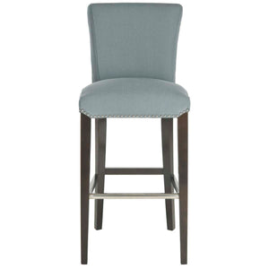 Safavieh Seth Bar Stool - Sky Blue