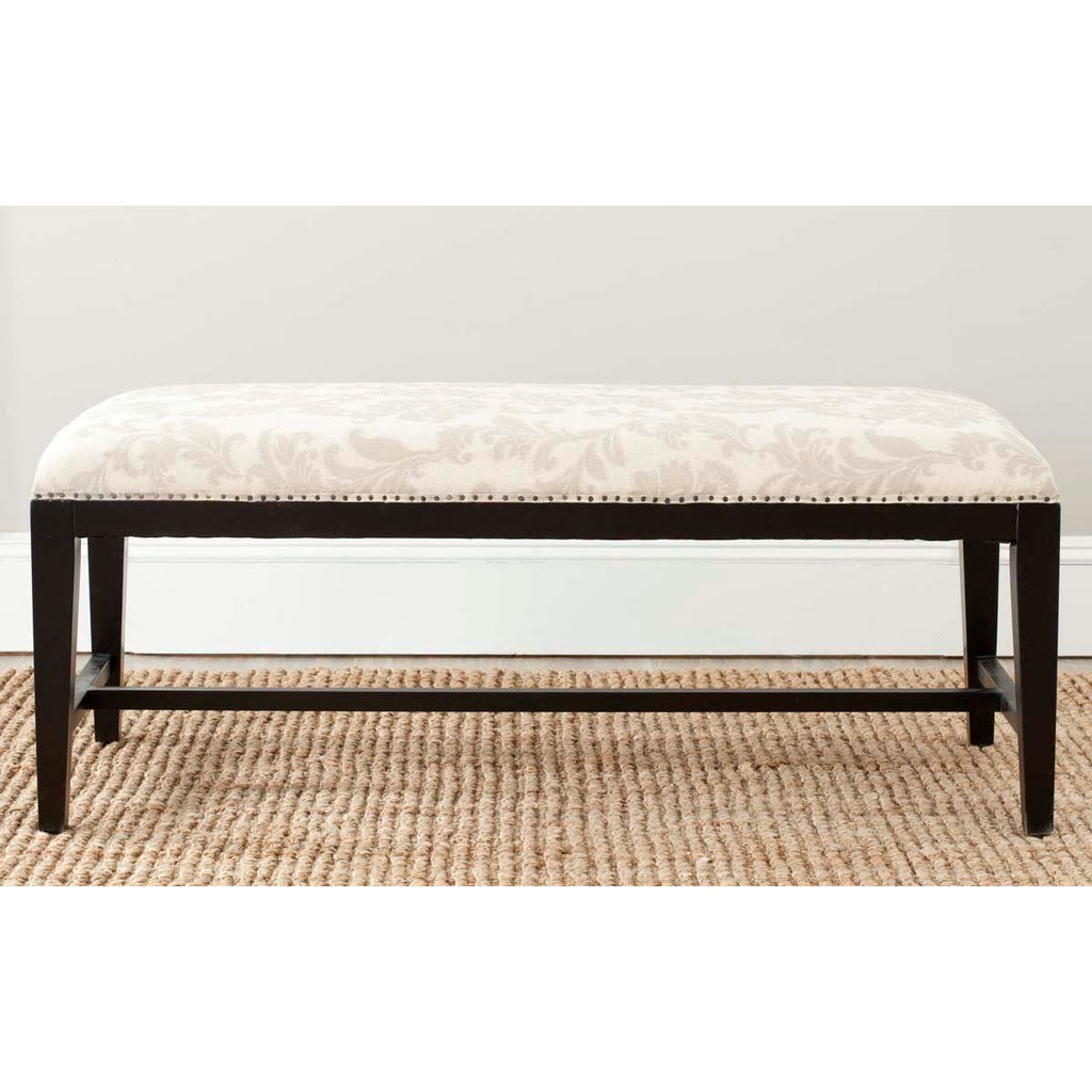 Safavieh Zambia Bench - Taupe/beige/java