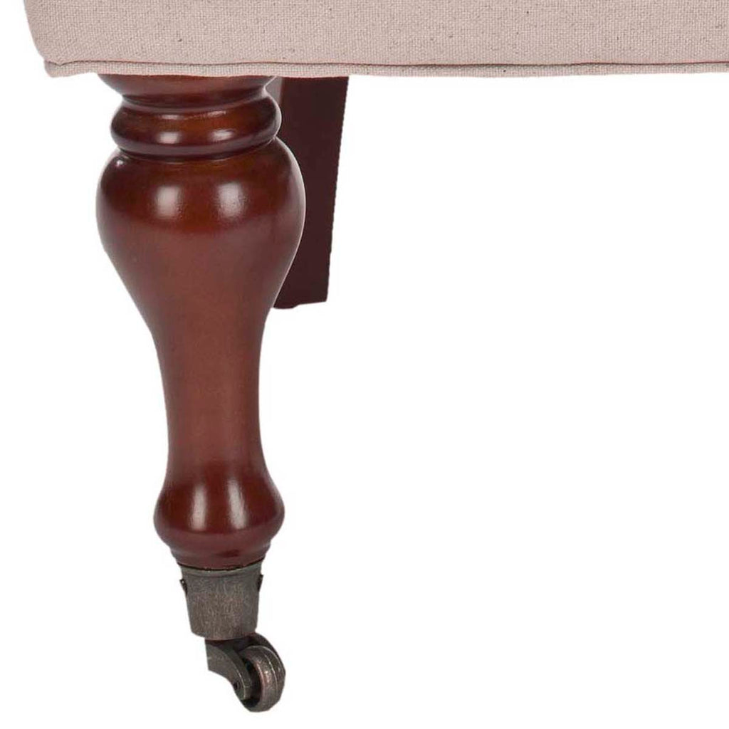 Safavieh Falcon Tufted Arm Chair - Taupe