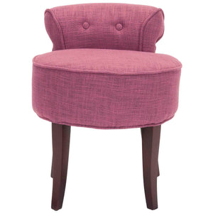 Safavieh Georgia Vanity Stool - Rose