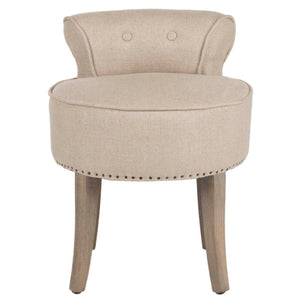 Safavieh Georgia Vanity Stool - Beige