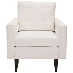 Safavieh Mid Century Modern Caleb Club Chair - White