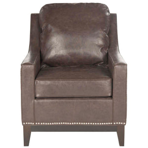 Safavieh Colton Club Chair - Antique Brown