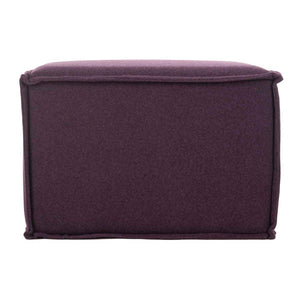 Safavieh Elaine Pouf - Plum
