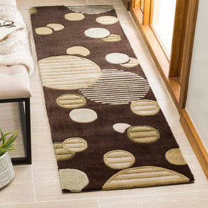 Safavieh Modern Art Rug Collection MDA619B - Brown / Multi