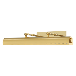 Hudson Valley Lighting 3 Light Large Picture Light - Aged Brass