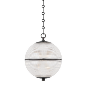 Hudson Valley Lighting 1 Light Small Pendant - Distressed Bronze