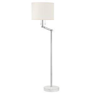 Hudson Valley Lighting 2 Light Floor Lamp - Polished Nickel