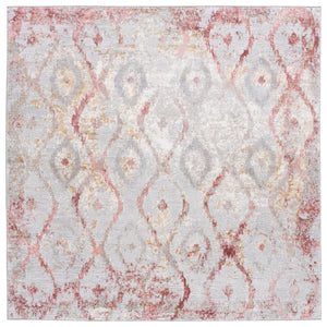Safavieh Meadow Collection, MDW527G - Grey / Pink