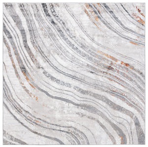Safavieh Meadow Collection, MDW548F - Light Grey / Black