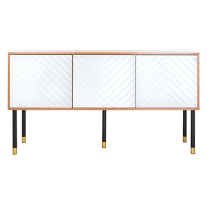 Safavieh Oakley Tv Stand - Natural / White