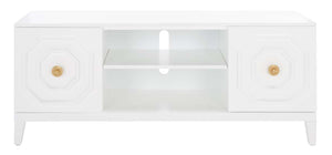 Safavieh Riya 2 Door 1 Shelf Media Stand - White
