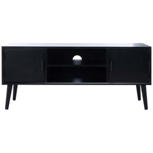 Safavieh Sorrel Mid Century 2 Door 1 Shelf Media Stand - Black
