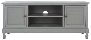 Safavieh Ryder 2 Door 1 Shelf Media Stand - Distressed / Grey