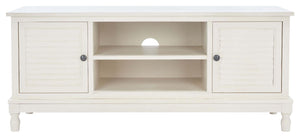 Safavieh Tate 2 Door 1 Shelf Media Stand - Distressed White
