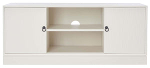 Safavieh Aliyah 2Dr 1 Shelf Media Stand - White
